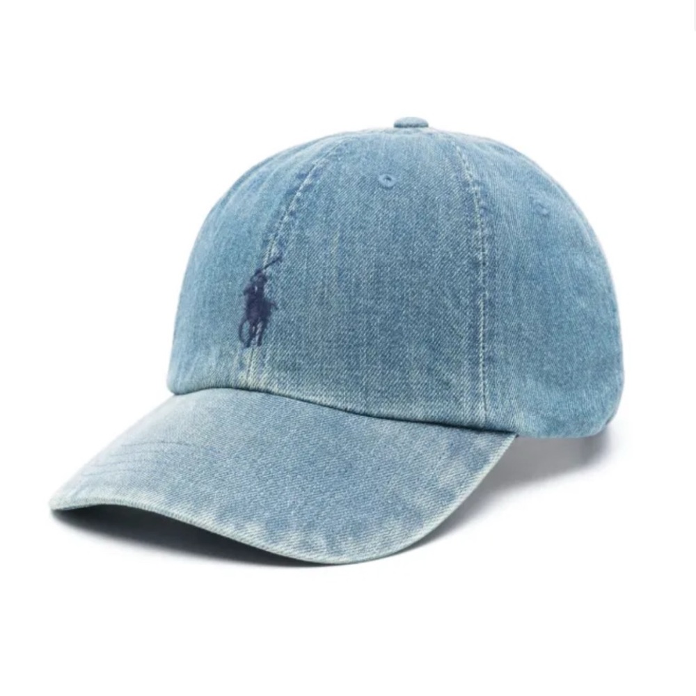 UNISEX Polo Ralph Lauren Blue Denim Cap
